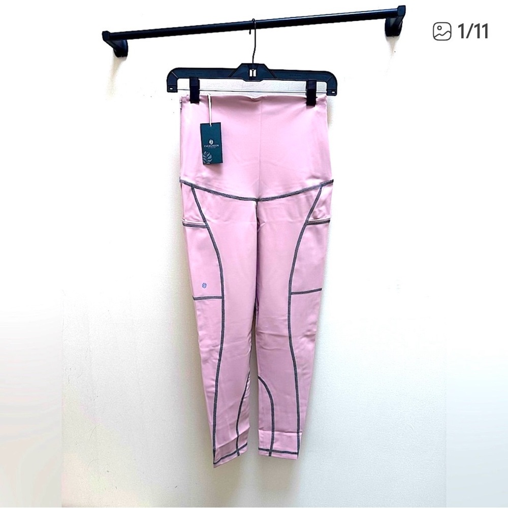 Women’s maternity/postpartum pink blush leggings.High quality!New w/tags!Sze L